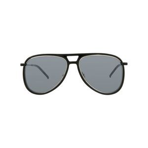 Saint Laurent Aviator-Style Injection Sunglasses Black Unisex-Adult